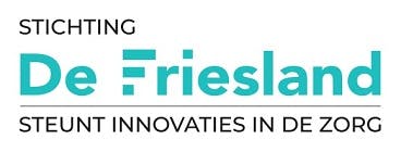 Logo Stichting De Friesland steunt innovaties in de zorg