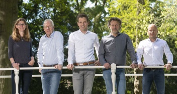 Nynke van der Meulen, Bert Bokma, Rutger de Vries, Michel Noordbruis en Cid Berger